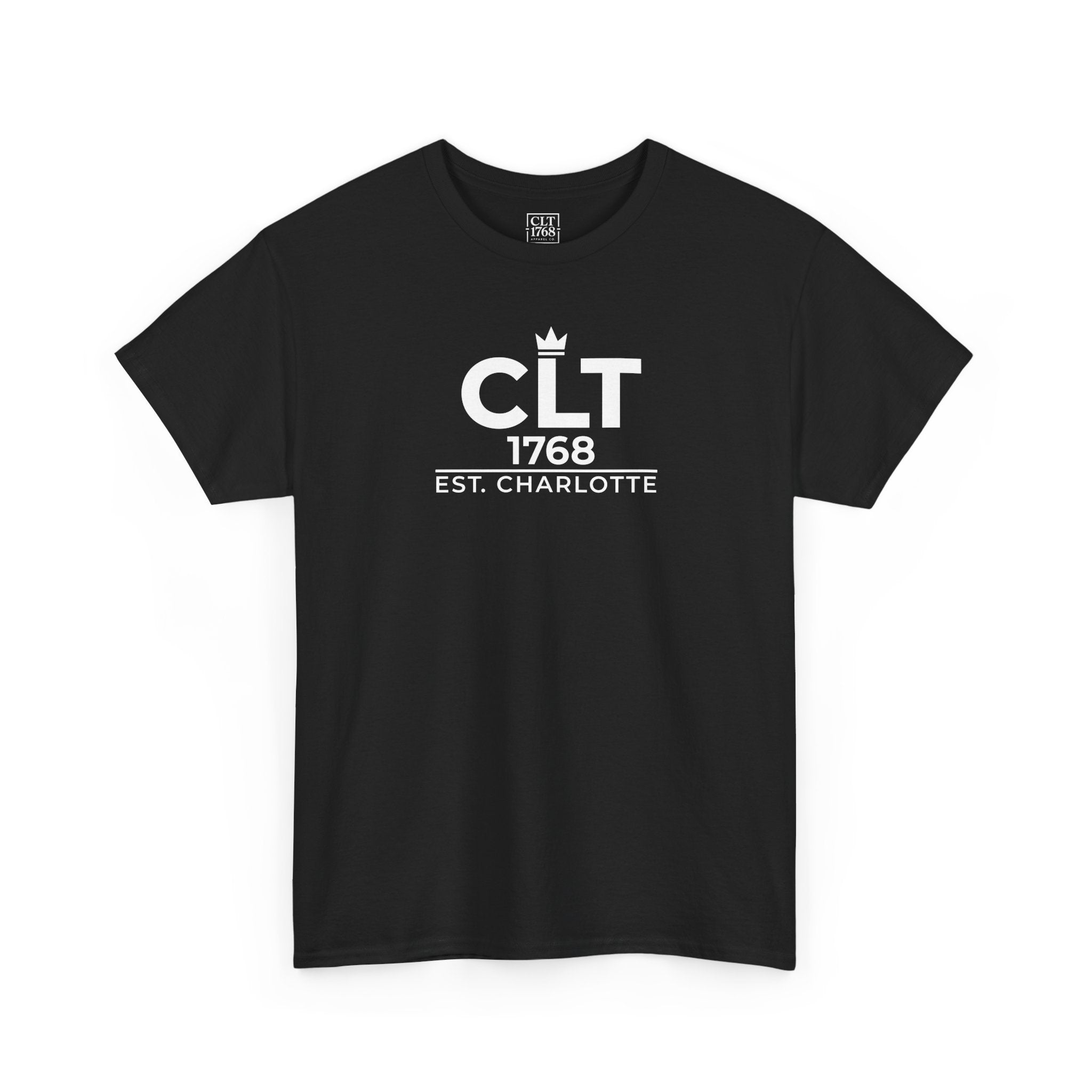CLT 1768 Queens Crown Unisex T-Shirt | Black