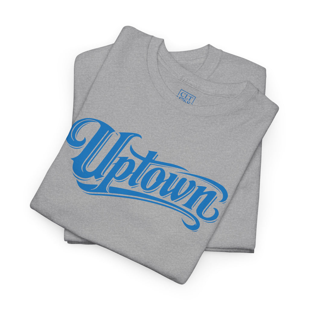 Uptown Script Unisex T-Shirt | Sport Grey