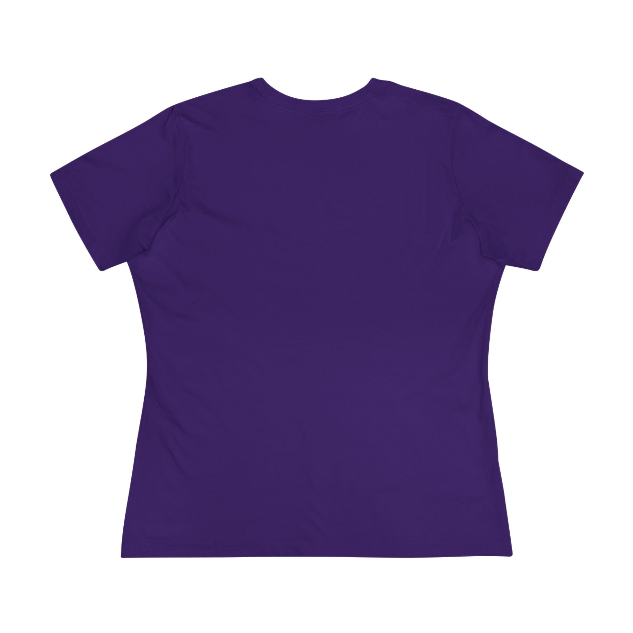 CLT 1768 Black Letter Women's Tee | Team Purple