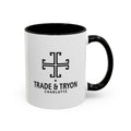 Trade & Tryon Charlotte logo Mug | Black/White