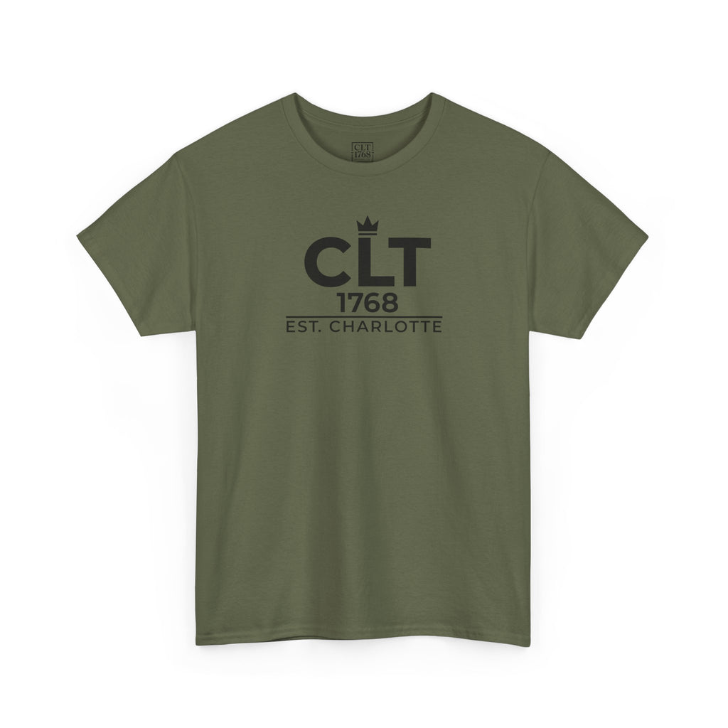 CLT 1768 Queens Crown Unisex T-Shirt | Military Green