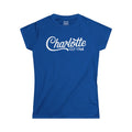 Charlotte Script Logo Women's T-Shirt | Royal