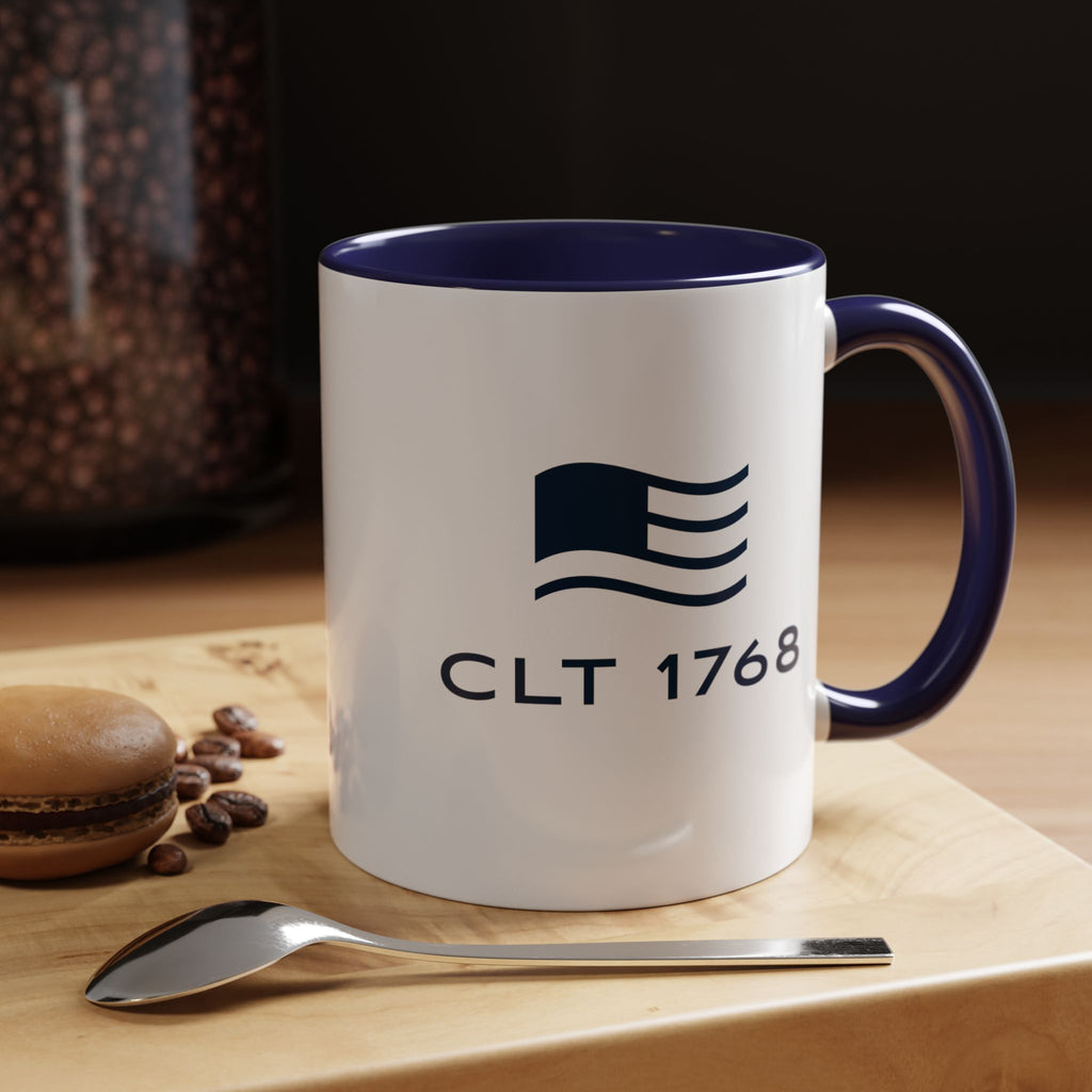 CLT 1768 Patriot Edition Mug | Navy/White