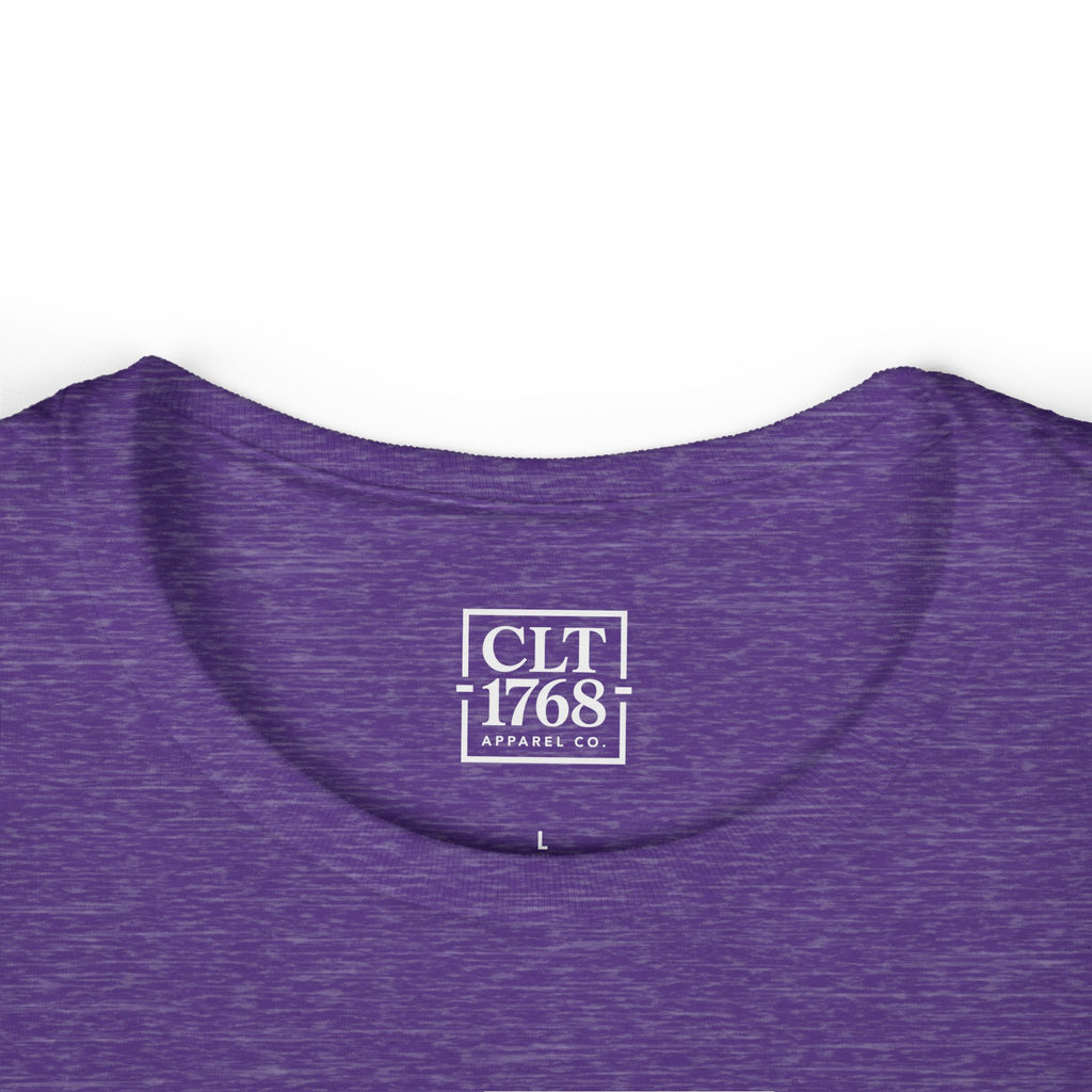 Charlotte Script Logo Women's T-Shirt | Heather Purple