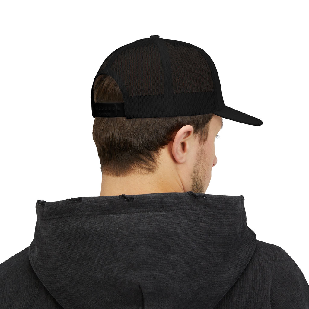 CLT 1768 EST Charlotte Cap | Embroidered Trucker Snapback Black