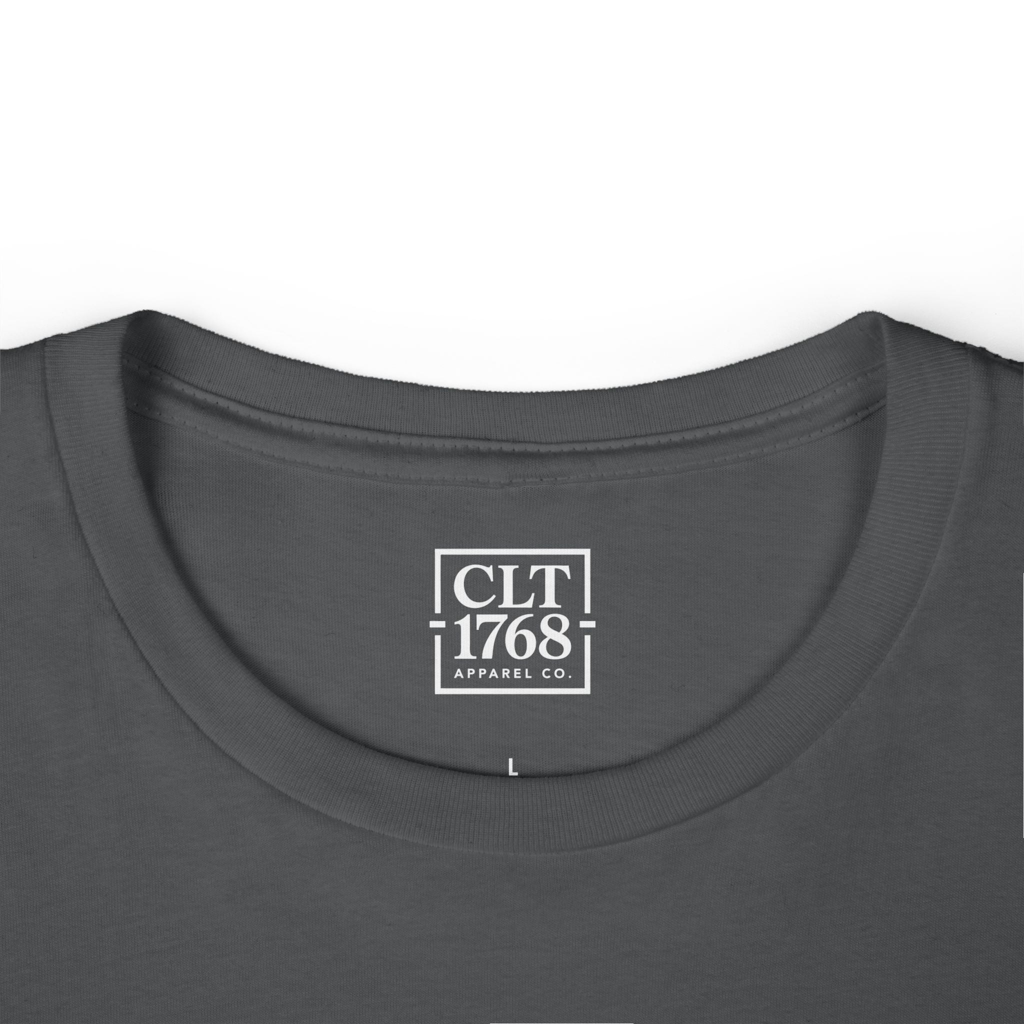 CLT 1768 Queens Crown Womens T-Shirt | Asphalt