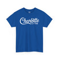 Charlotte Script Logo Unisex T-shirt | Royal
