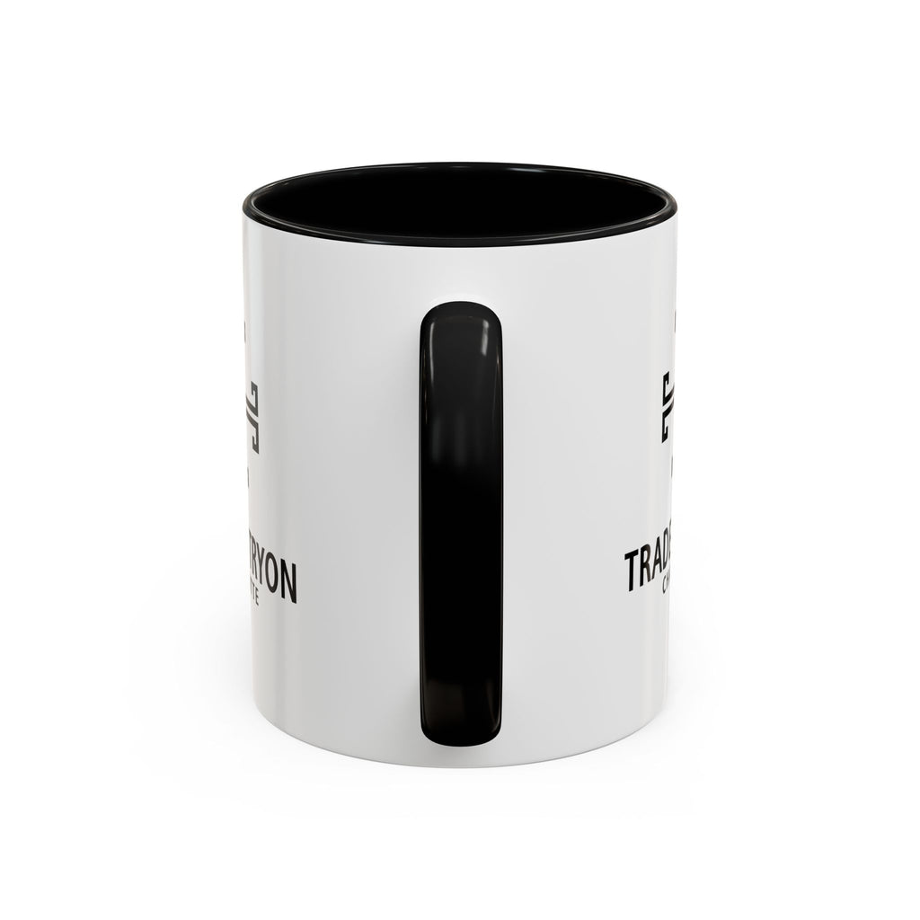 Trade & Tryon Charlotte logo Mug | Black/White