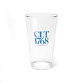 CLT 1768 Charlotte NC, 16oz | Cocktail Pint Glass
