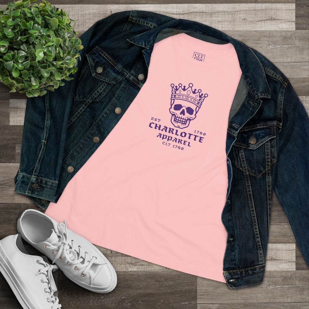 CLT 1768 Queens Crown Women's Tee | Pink