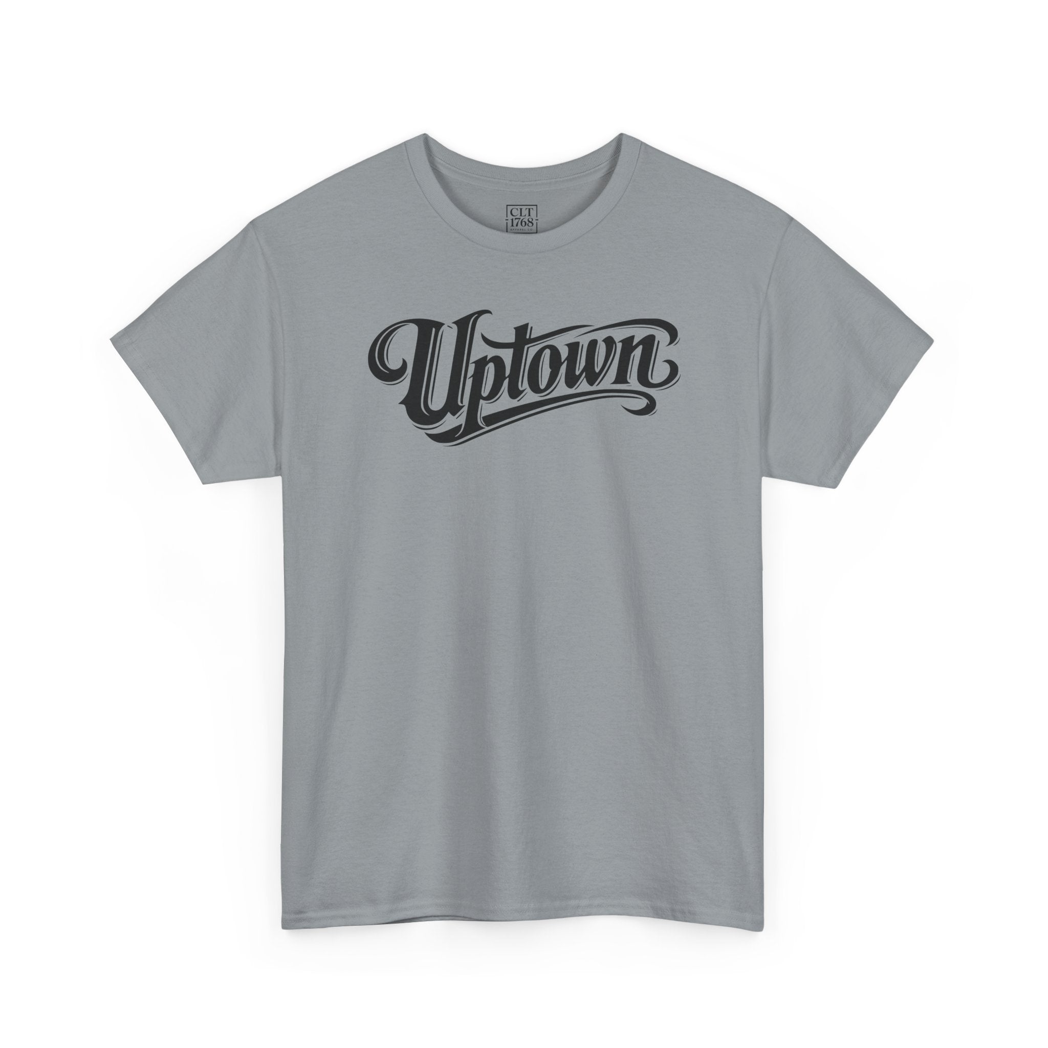 Uptown Script Unisex T-Shirt | Gravel