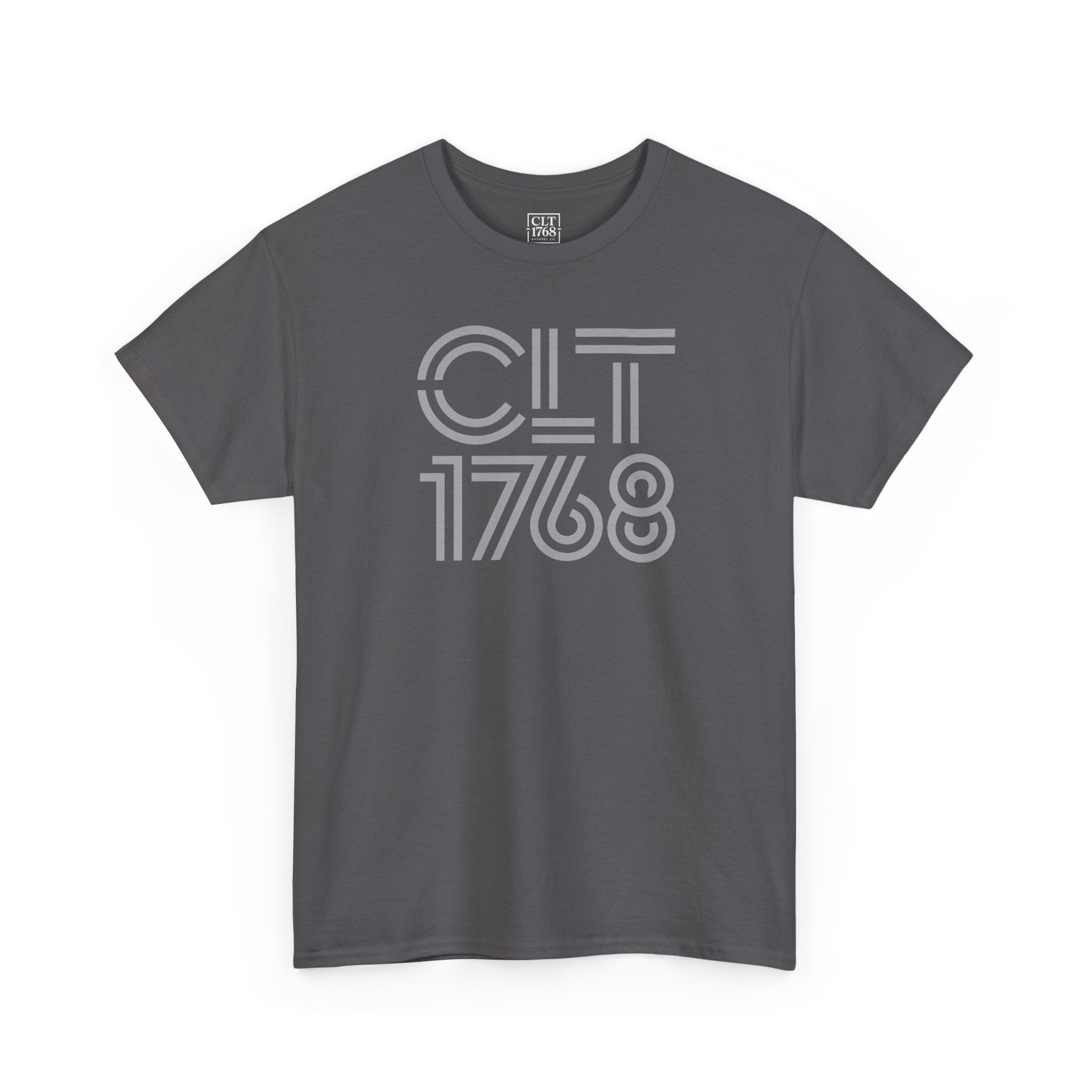 CLT 1768 Triple-Line Unisex T-Shirt | Charcoal