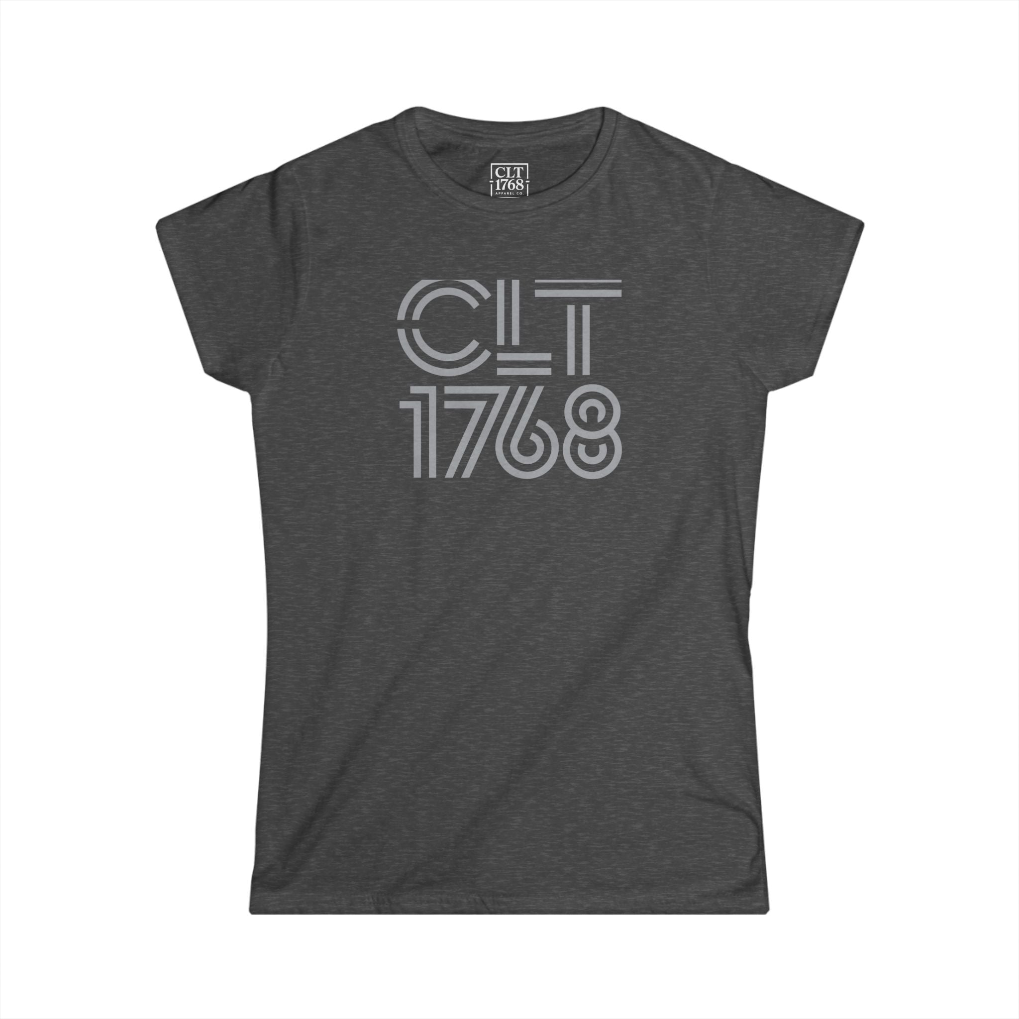 CLT 1768 Triple-Line Women's T-Shirt | Dark Heather