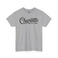Charlotte Script Logo Unisex T-shirt | Sport Grey