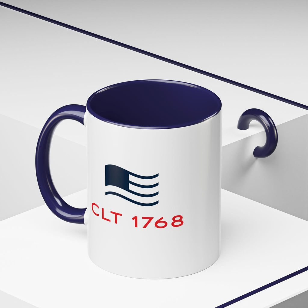 CLT 1768 Patriot Edition Mug | Navy Blue/White