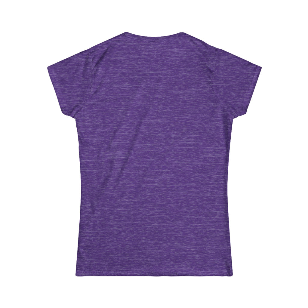 Charlotte Script Logo Women's T-Shirt | Heather Purple