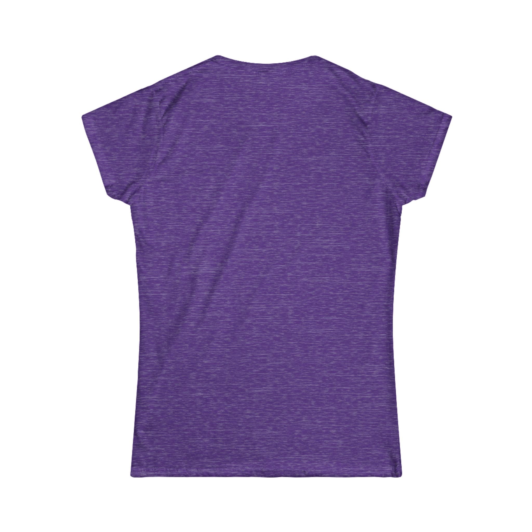 Charlotte Script Logo Women's T-Shirt | Heather Purple