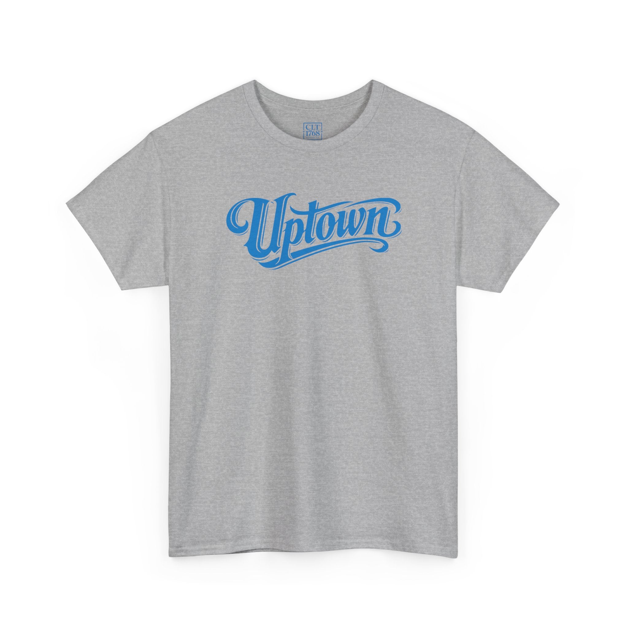Uptown Script Unisex T-Shirt | Sport Grey