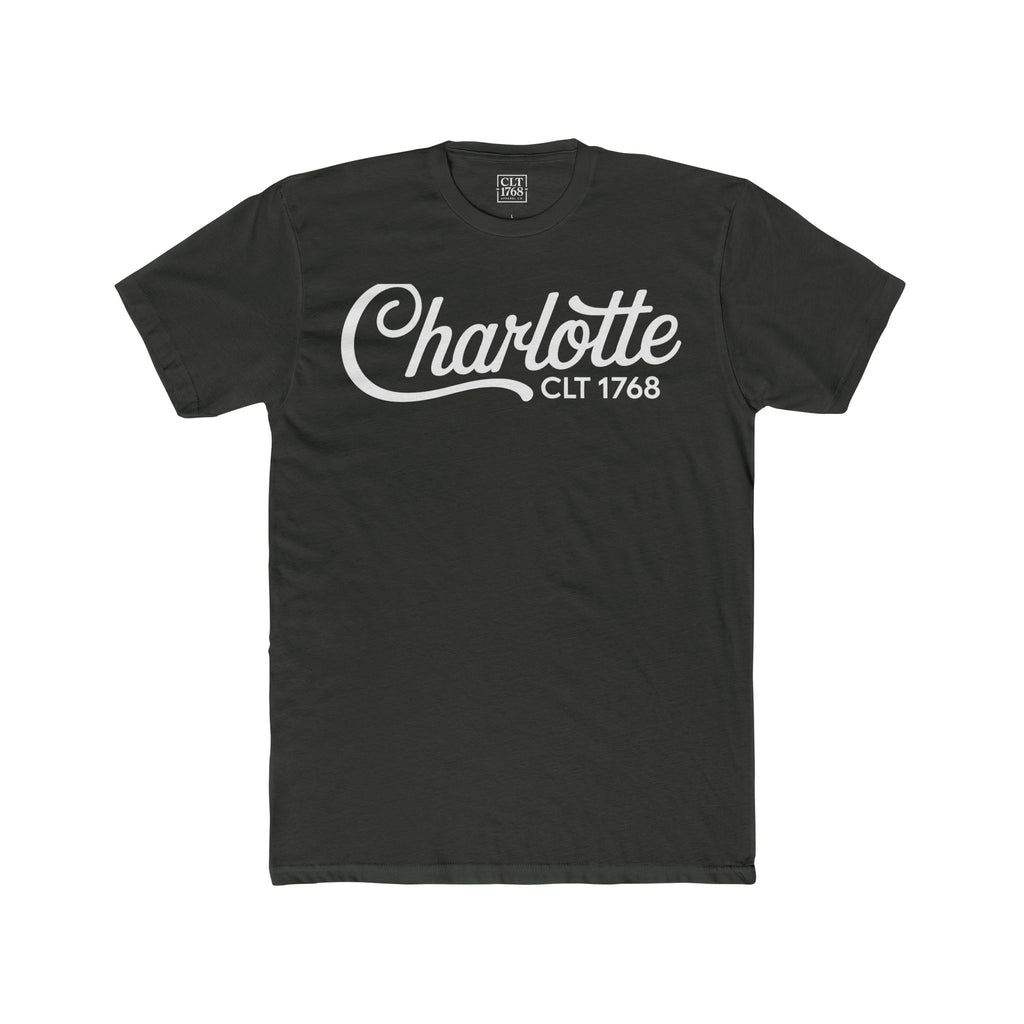 Charlotte Script Logo Unisex T-shirt | Heavy Metal