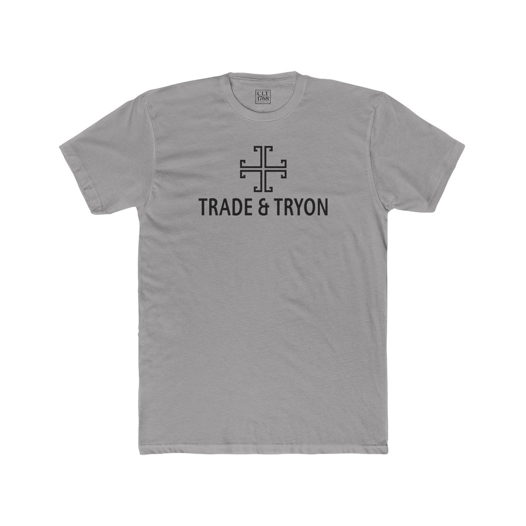 Trade & Tryon Unisex T-Shirt | Solid Grey