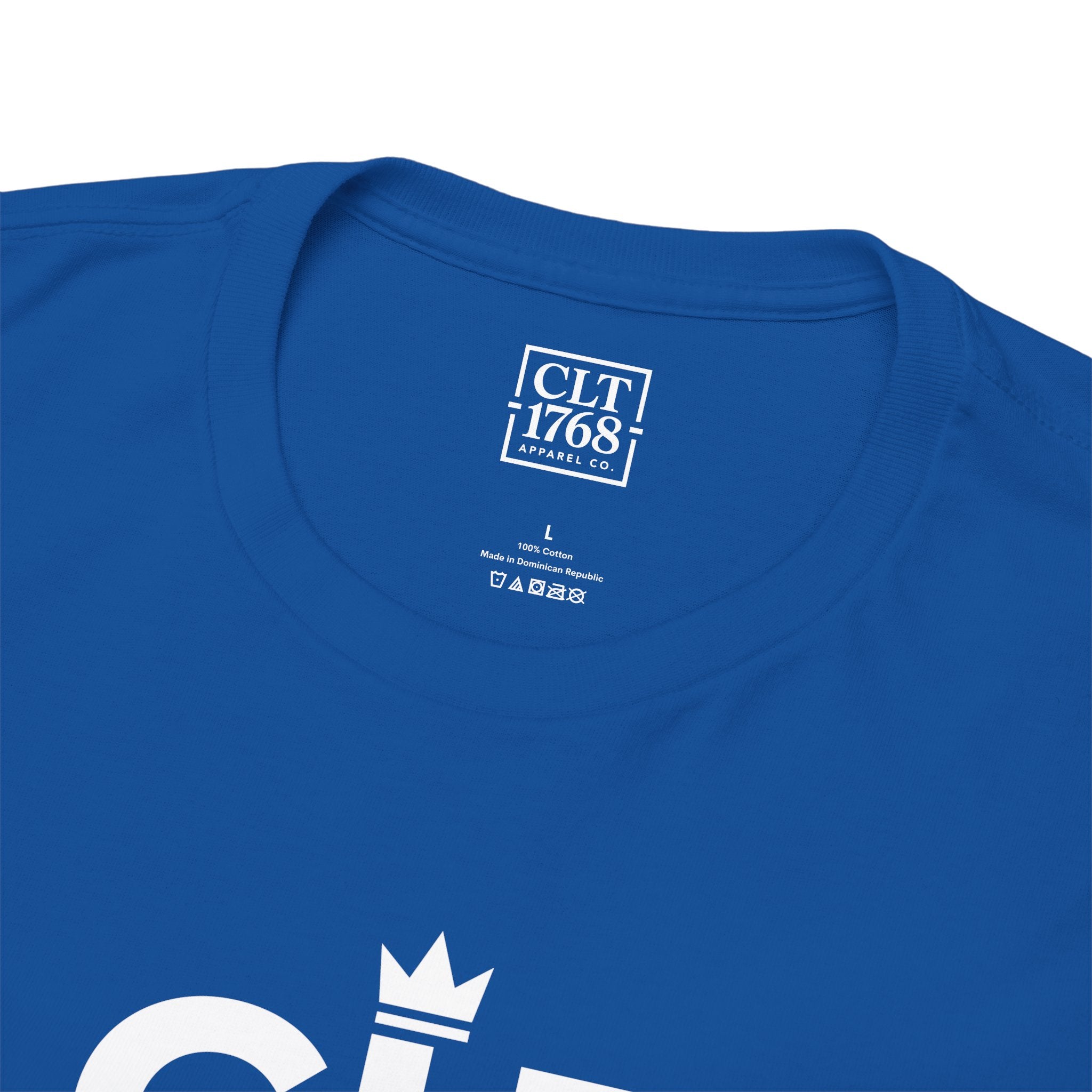 CLT 1768 Queens Crown Unisex T-Shirt | Royal