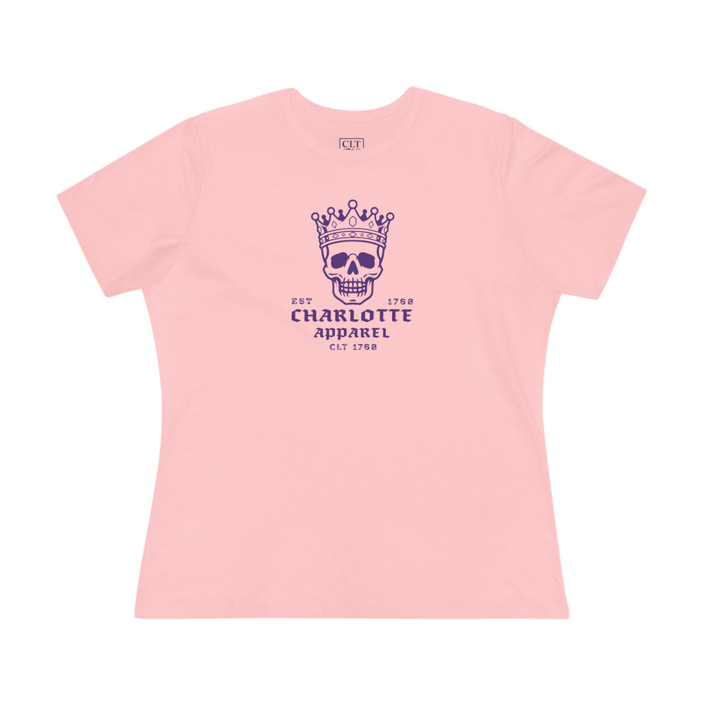 CLT 1768 Queens Crown Women's Tee | Pink