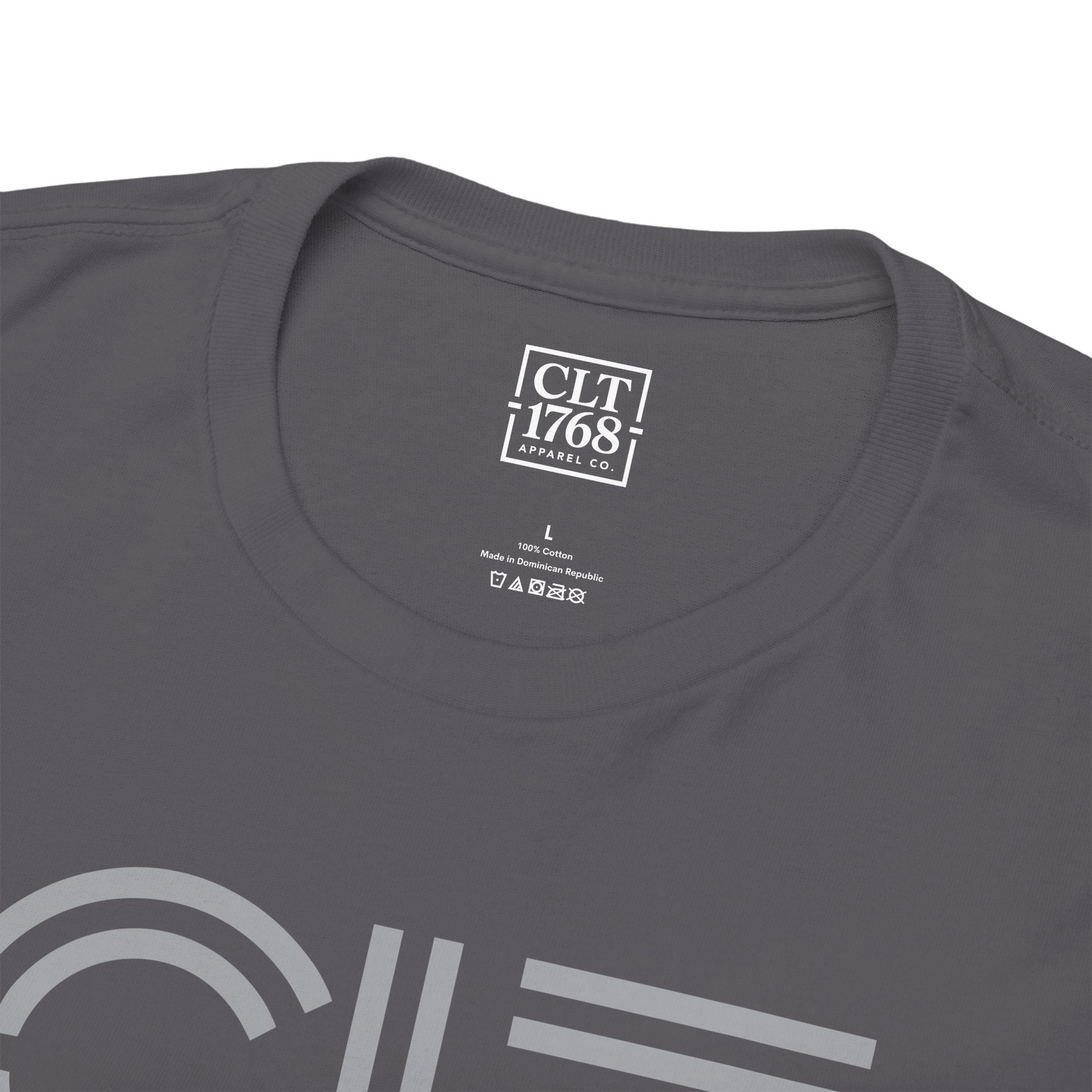 CLT 1768 Triple-Line Unisex T-Shirt | Charcoal