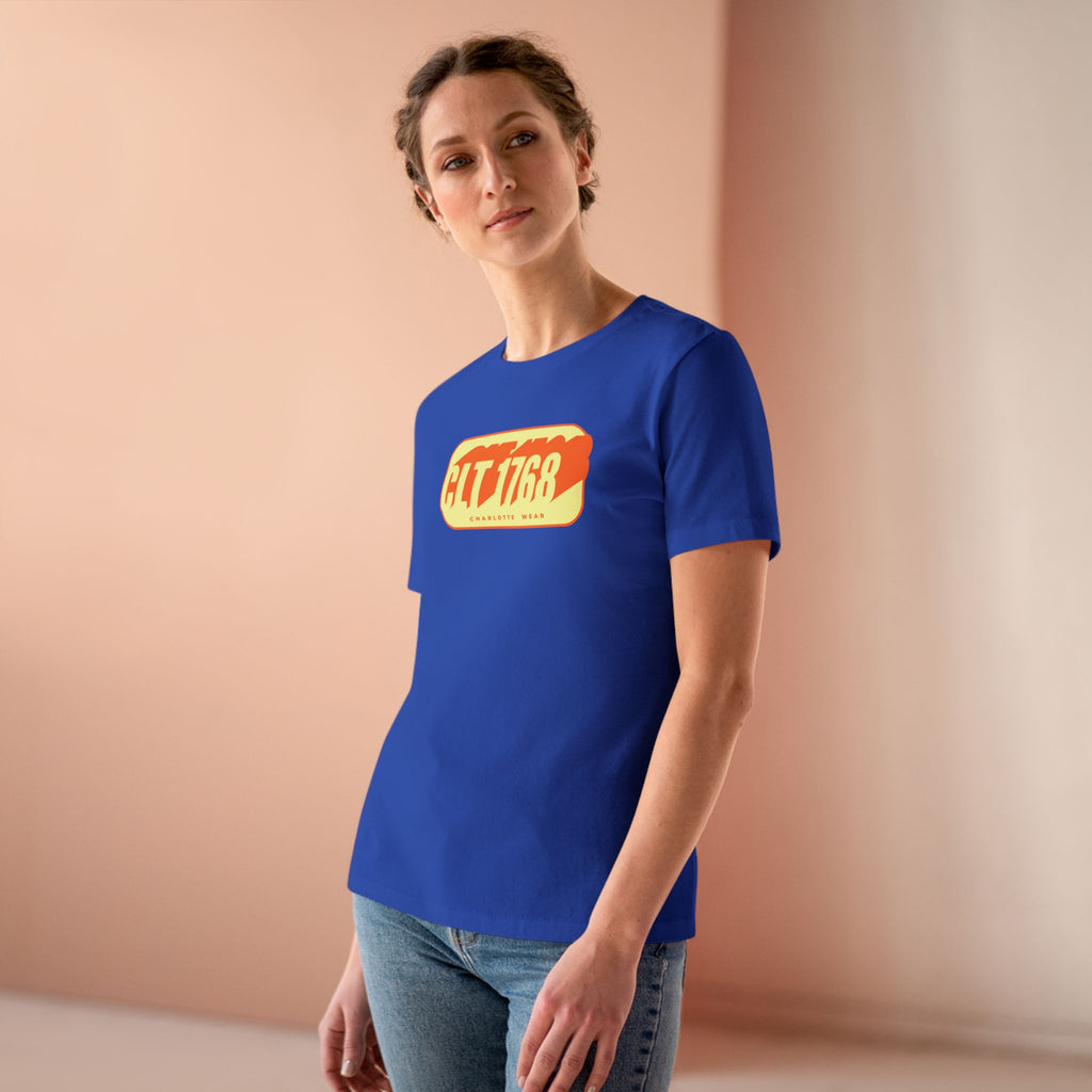 CLT 1768 Queens Crown Women's T-Shirt | Tru Royal