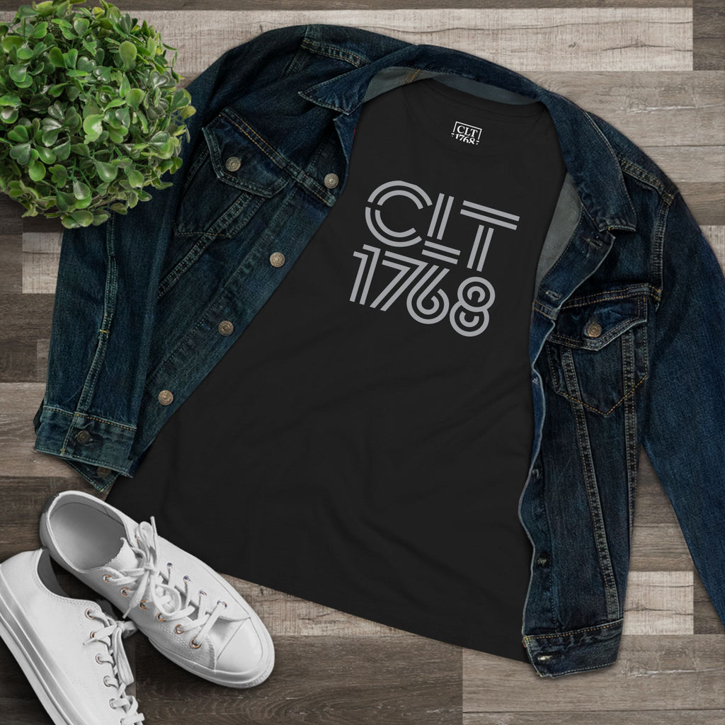 CLT 1768 Triple-Line Women's T-Shirt | Black