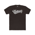 Uptown Script Unisex T-Shirt | Solid Dark Chocolate