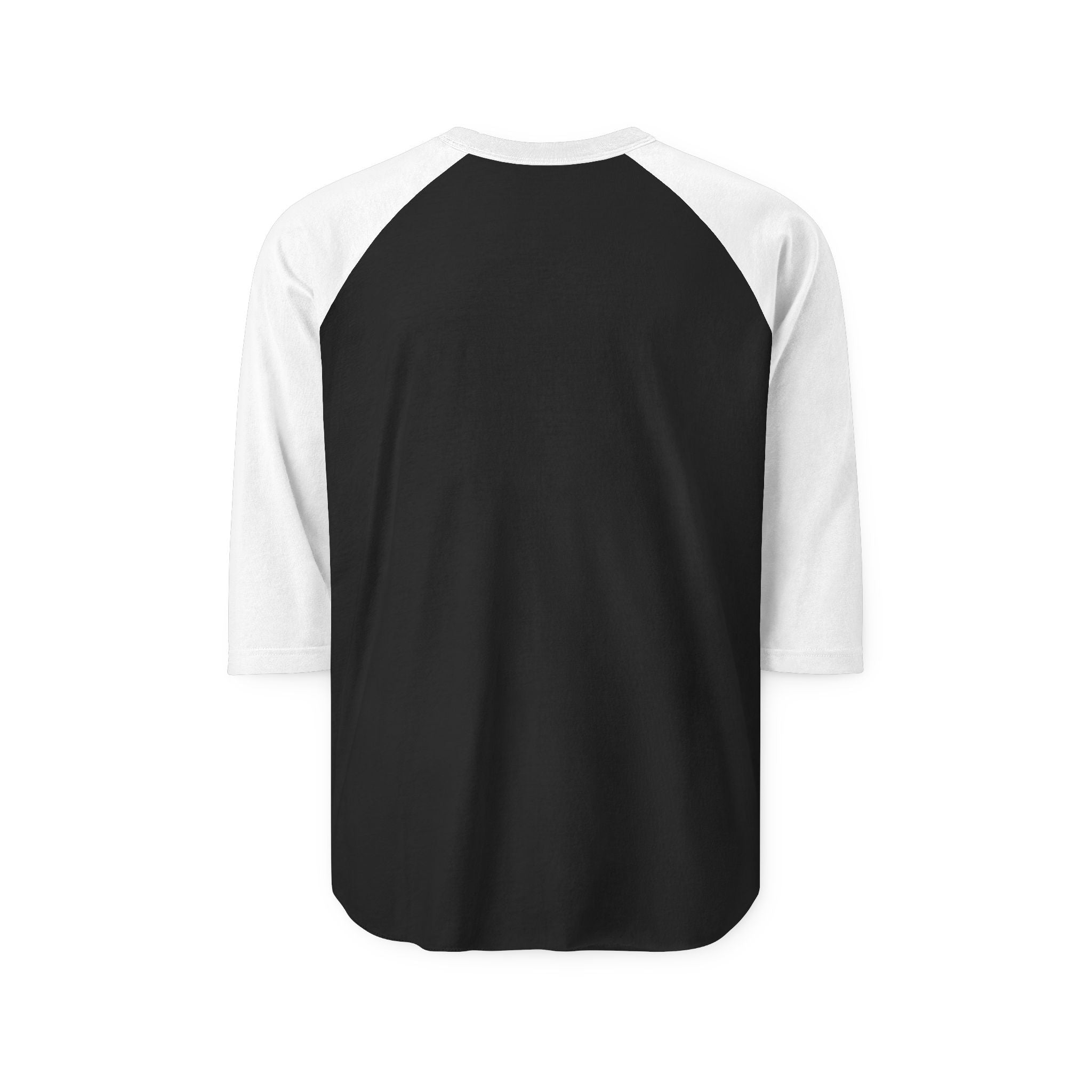 Uptown Script Raglan Shirt | Black/White