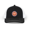 CLT 1768 Western | Embroidered Trucker Snapback Black/White
