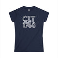 CLT 1768 Triple-Line Women's T-Shirt | Navy