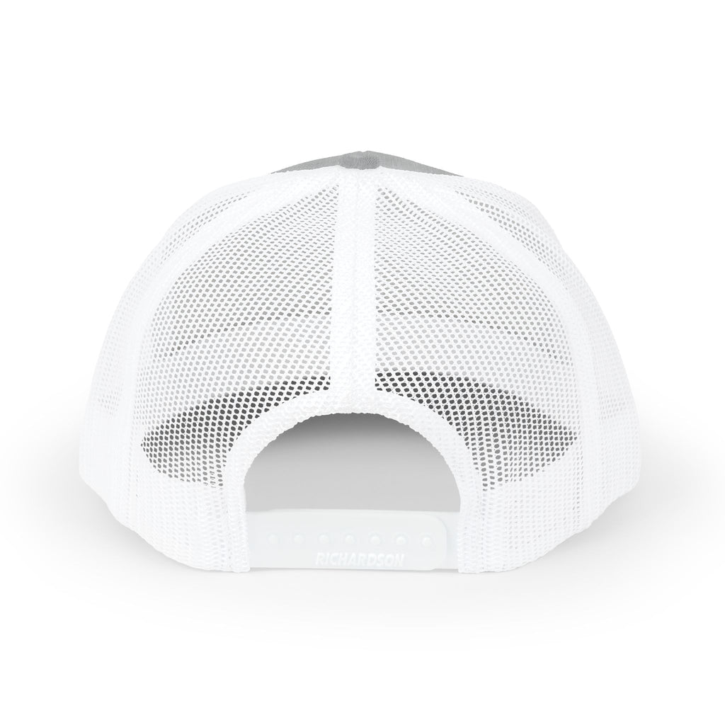 CLT 1768 EST Charlotte Cap | Embroidered Trucker Snapback Grey/White