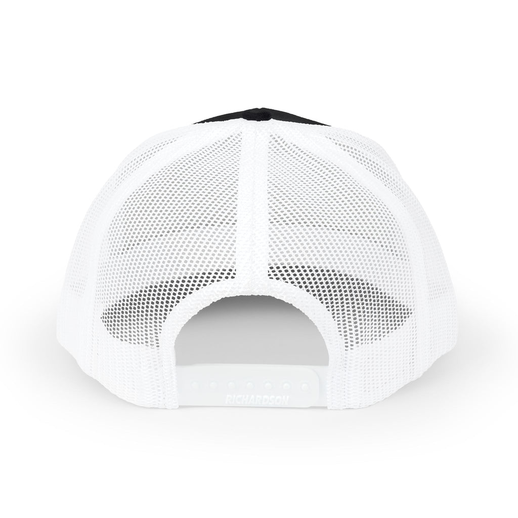 CLT 1768 Western | Embroidered Trucker Snapback Black/White