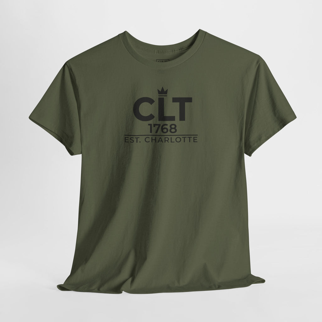 CLT 1768 Queens Crown Unisex T-Shirt | Military Green