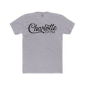 Charlotte Script Logo Unisex T-shirt | Heather Grey