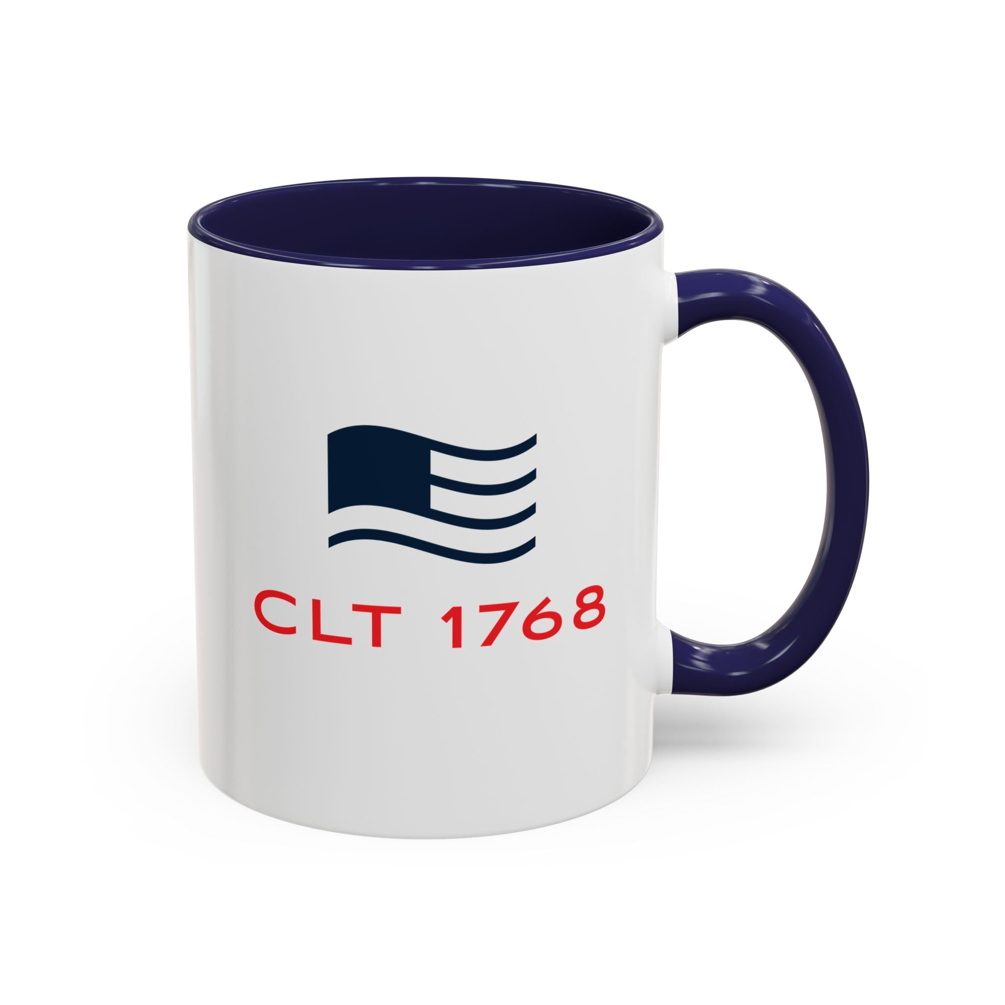 CLT 1768 Patriot Edition Mug | Navy Blue/White