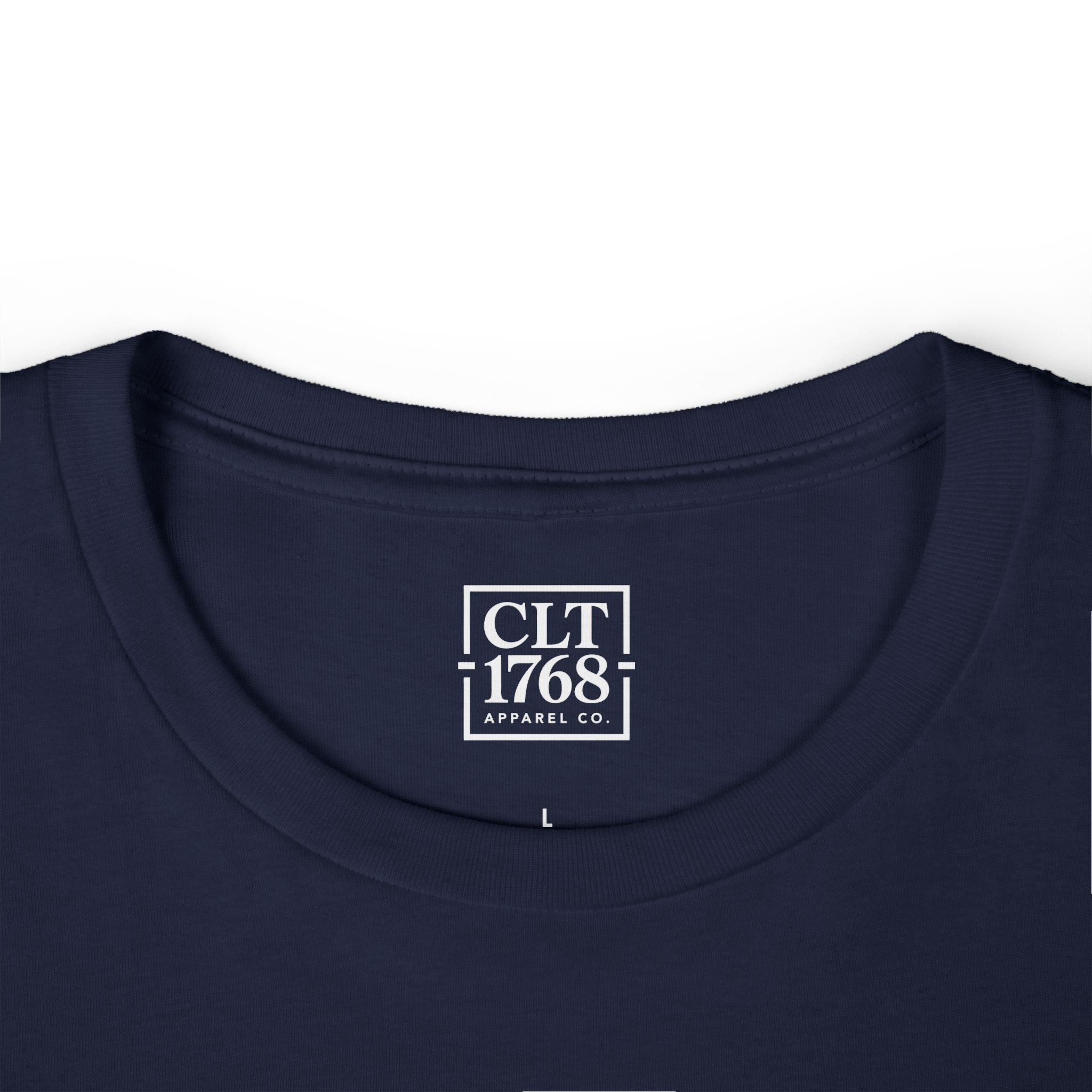 CLT 1768 Triple-Line Women's T-Shirt | Navy