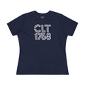CLT 1768 Triple-Line Women's T-Shirt | Navy
