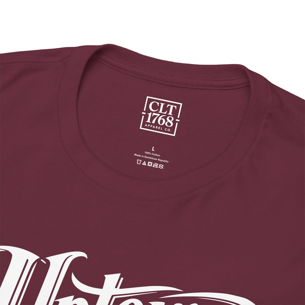 Uptown Script Unisex T-Shirt | Maroon