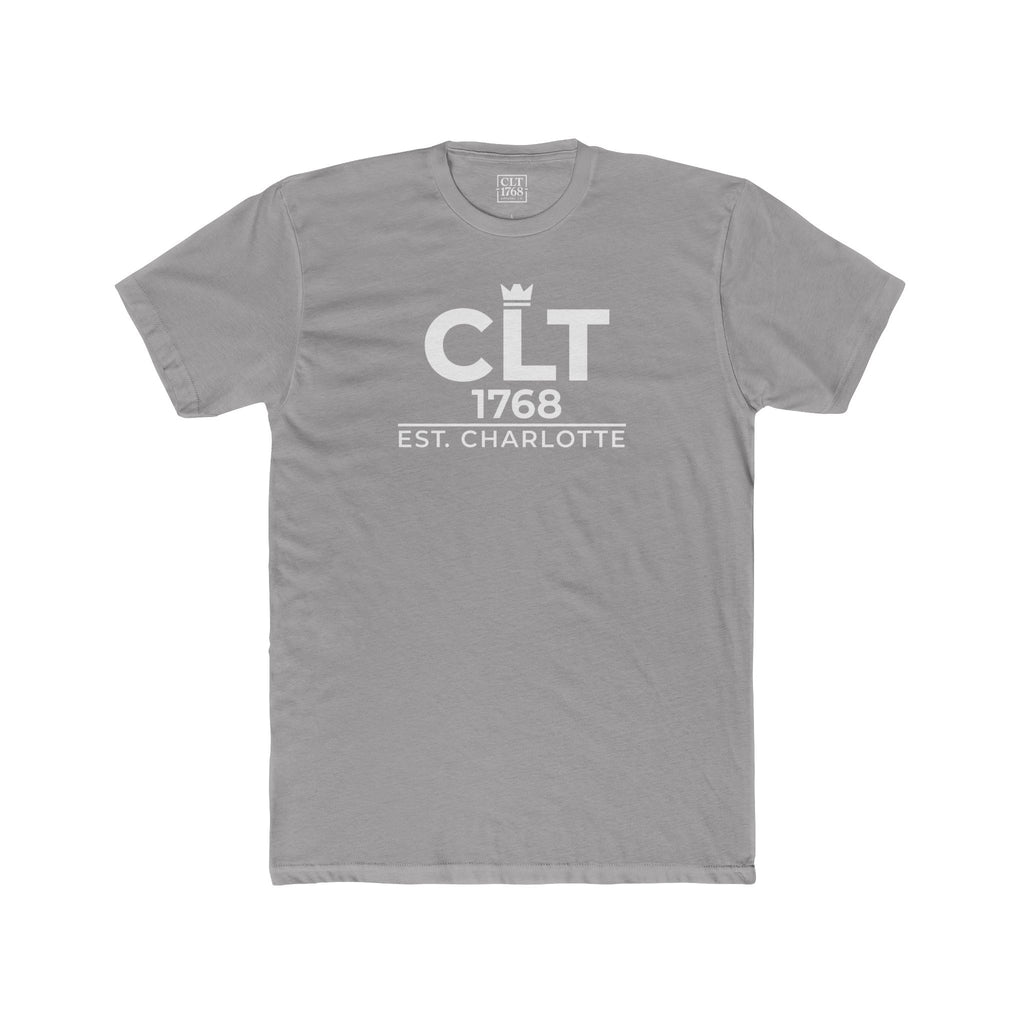 CLT 1768 Queens Crown Unisex T-Shirt | Solid Light Gray