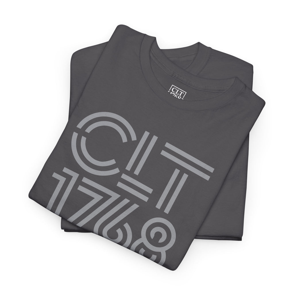 CLT 1768 Triple-Line Unisex T-Shirt | Charcoal